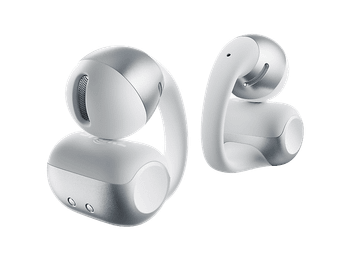 Auriculares conducción de aire - Shokz OpenDots 2, 40h Autonomía, Dolby Audio, Open-Ear, IP57, 3 Micrófonos, Gris
