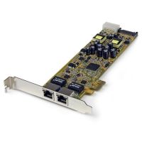 tarjeta de red startechcom st2000pexpse pci express 2 puertos gigabit poe 2000 mbps