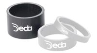 espaciador de direccion de carbono deda 20 mm  juego de 5