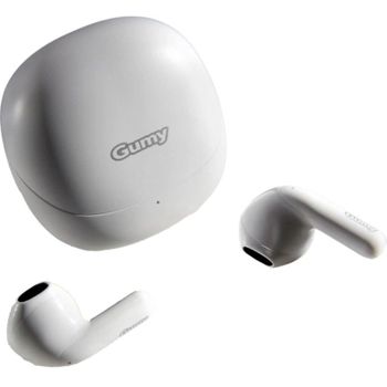 Auriculares JVC GUMY inalámbricos Bluetooth para música con micrófono y protección IPX4 blancos