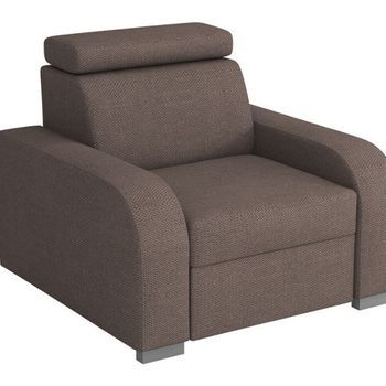 Sillón Columbus A106, Marrón, Tapiz
