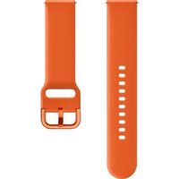 samsung galaxy watch active sport strap - orange medium orange