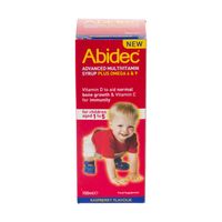 abidec multivitamin syrup with omega 3