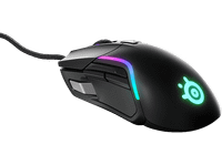 raton gaming - steelseries rival 5 por cable usb 18000 ppp rgb aceleracion 40g 1 ms negro