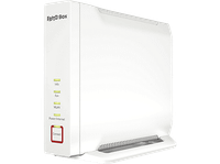 router - avm fritzbox 4060 triple banda 2400 mbps wi-fi 6 lan wan base dect