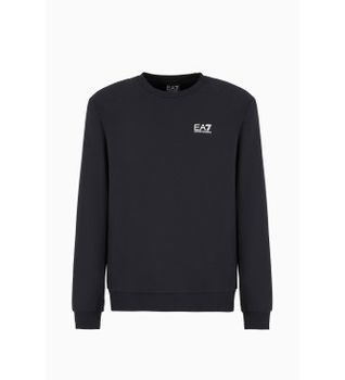 EA7 para hombre. 8NPM34_PJVTZ Sudadera Pj marino (L), Casual, Algodón
