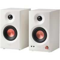 edifier mr3 altavoces activos 20 42w hi-res audio con control de frecuencia blancos