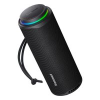 tronsmart 40w altavoz portatil bluetooth para exteriores sonido estereo 360 con audio 21 resistencia al agua ipx7 18 horas de bateria control de volumen por rueda luces y ecualizador