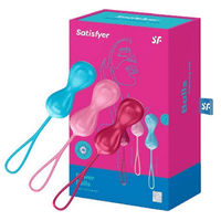 satisfyer ejercitador suelo pelvico power falls 3 uds
