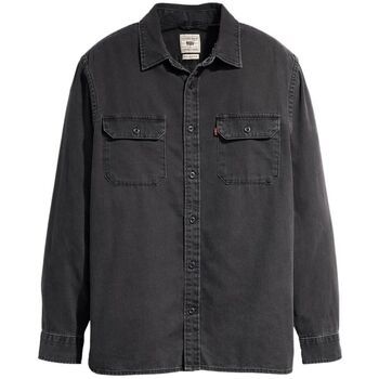 Levis Camisa manga larga 19573 0216 - JACKSON WORKER OVERSHIRT-COSMO WASHED BLACK para hombre