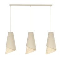 lampara colgante vist ratan 3 luces