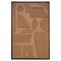 lienzo 3d jilani marron 60x90cm