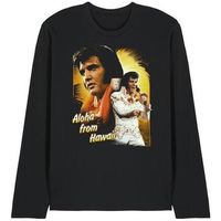 elvis presley camiseta manga larga aloha from hawaii para mujer