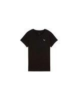 camiseta puma essentials elevated mujer negro