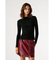 pepe jeans para mujer pl5000085 camiseta elba negro m casual algodon manga larga