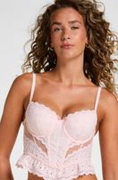 hunkemoller bustier gaia rosa