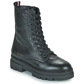 Tommy Hilfiger Botines MONOCHROMATIC LACE UP BOOT para mujer