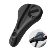 cubierta de sillin de bicicleta de silicona suave y altamente elastica eslnfantideslizantegruesacon absorcion de impa