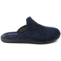 garzon pantuflas zapatilla 6101 terciopelo azul para hombre