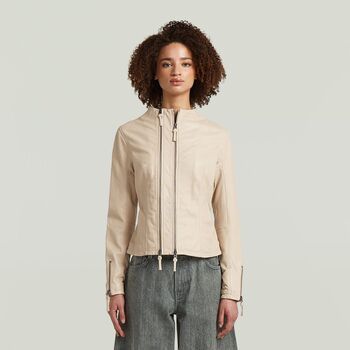 G-Star Raw Chaquetas D28472-E372 LYNN-137 CREAM para mujer