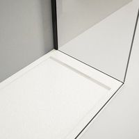 plato de ducha resina lux blanco  70x160cm rejilla color