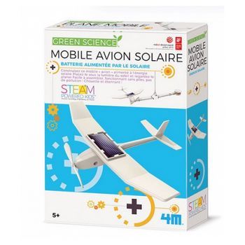 Kit De Experiencia De Avión Solar Móvil 4m