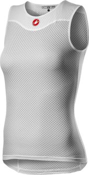 Castelli Women's Pro Issue 2 Sleeveless BaseLayer, White