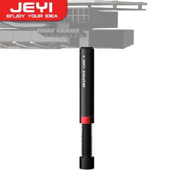 Soporte para Tarjeta Gráfica JEYI, Soporte GPU IBrace-8 Universal para Tarjeta de Video VGA, Soporte para Tarjeta Gráfica para PC de Escritorio