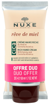 Nuxe Rêve de Miel Crema de Manos Cica 2x50 ml