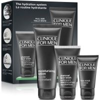 clinique for men daily hydration skincare set
