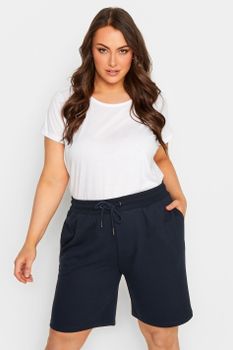 Yours Joggers Azules Marinos, Mujer Curvy Y Tallas Grandes, Yours