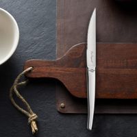 estuche de 6 cuchillos carne  acero