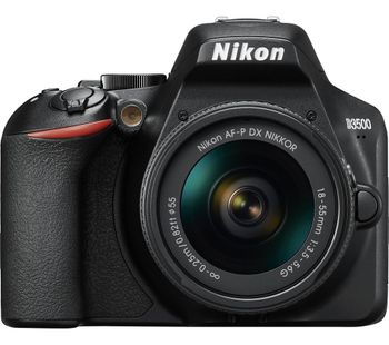D3500 DSLR Camera with AF-P DX NIKKOR 18-55 mm f/3.5-5.6G Lens