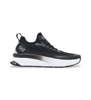ea7 para hombre 7x000343af18639 zapatillas crusher sonic knit negro 40 blanco plano cordones casual deportivo multideporte