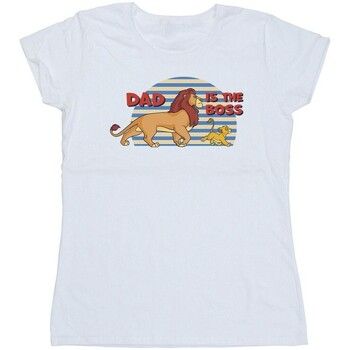 Disney Camiseta The Lion King Dad Boss para mujer