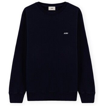 Autry Jersey Embroidered Logo Crewneck Sweatshirt - Blue Navy para hombre