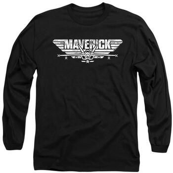 Top Gun Camiseta manga larga Maverick para mujer
