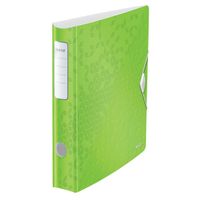 leitz 1107 wow carpeta archivador a4 negro 50mm