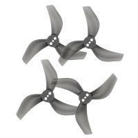 geprc x gemfan gp2219-3 2219 de 22 pulgadas helice negra transparente de 3 palas con eje de 15 mm para drones de carre