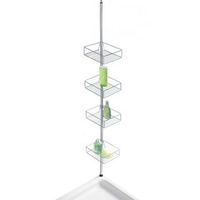 wenko estanteria rinconera telescoacutepica domaso 25 x 20 x 56-275 cm