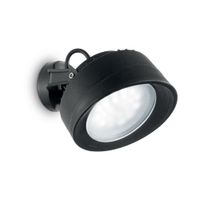 lampara de pared negra l 150 x h 120 x p 165 mm