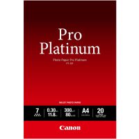 canon photo paper pro platinum pt-101 a4 20 sheets