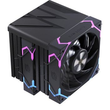 Refrigeración Aire Einarex Socket Universal Ventus V300 2x120mm RGB 6 Heatpipes Dual Torre