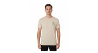 camiseta de manga corta rubb r mountain addict beige