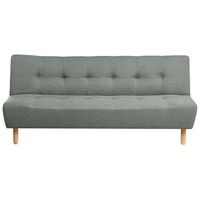 sofa cama moderno de 3 plazas con respaldo reclinable de tela sala de estar verde alsten