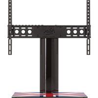 avf b600uk 550 mm tv stand with bracket - union jack