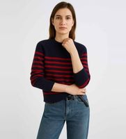 marella para mujer 2523366244200 jersey de mezcla de cachemira pace marino xxl casual