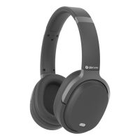 auriculares denver btn-210b inalambricoscable bluetooth cancelacion activa ruido microfono negro