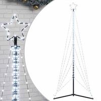 arbol de navidad  decoraciones de navidad led 525 leds blanco frio 302 cm
