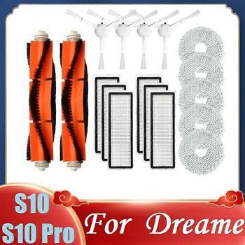 Repuestos Para Aspiradora Dreame S10/s10 Pro, Filtro Hepa, Cepillo Lateral Principal, Paño De Fregona, Accesorios